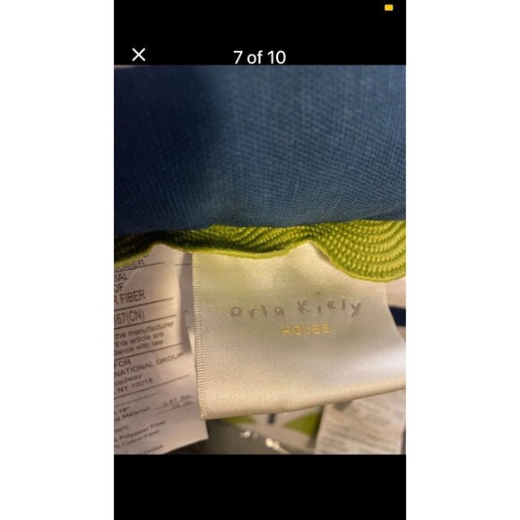 Orla Kiely Queen Hippy Mod Flower Comforter 2 Pillow Cases & 2 Throw Pillows NEW - Picture 6 of 9